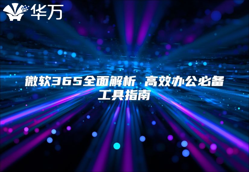 微软365全面解析 高效办公必备工具指南