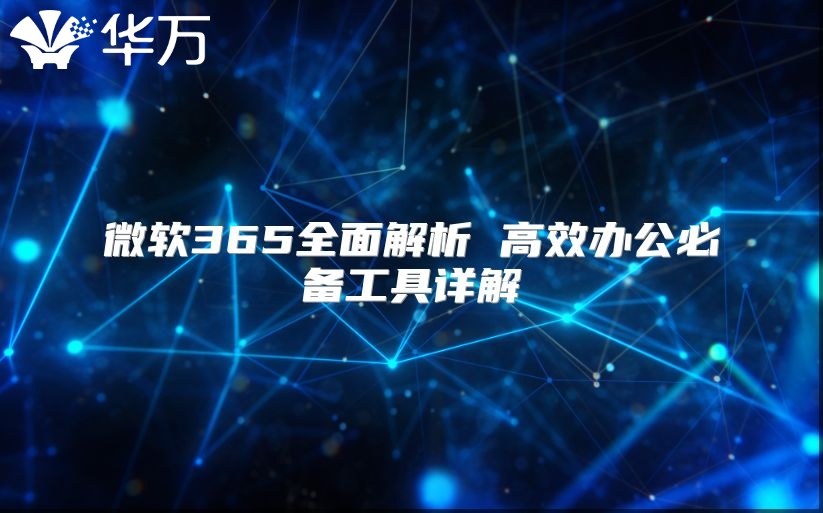 微软365全面解析 高效办公必备工具详解