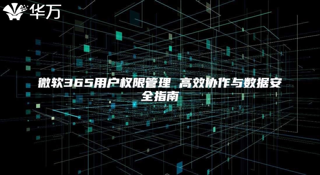 微软365用户权限管理 高效协作与数据安全指南